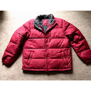 LL Bean Mountain Parka Goose Down Puffer Jacket Mens Large L